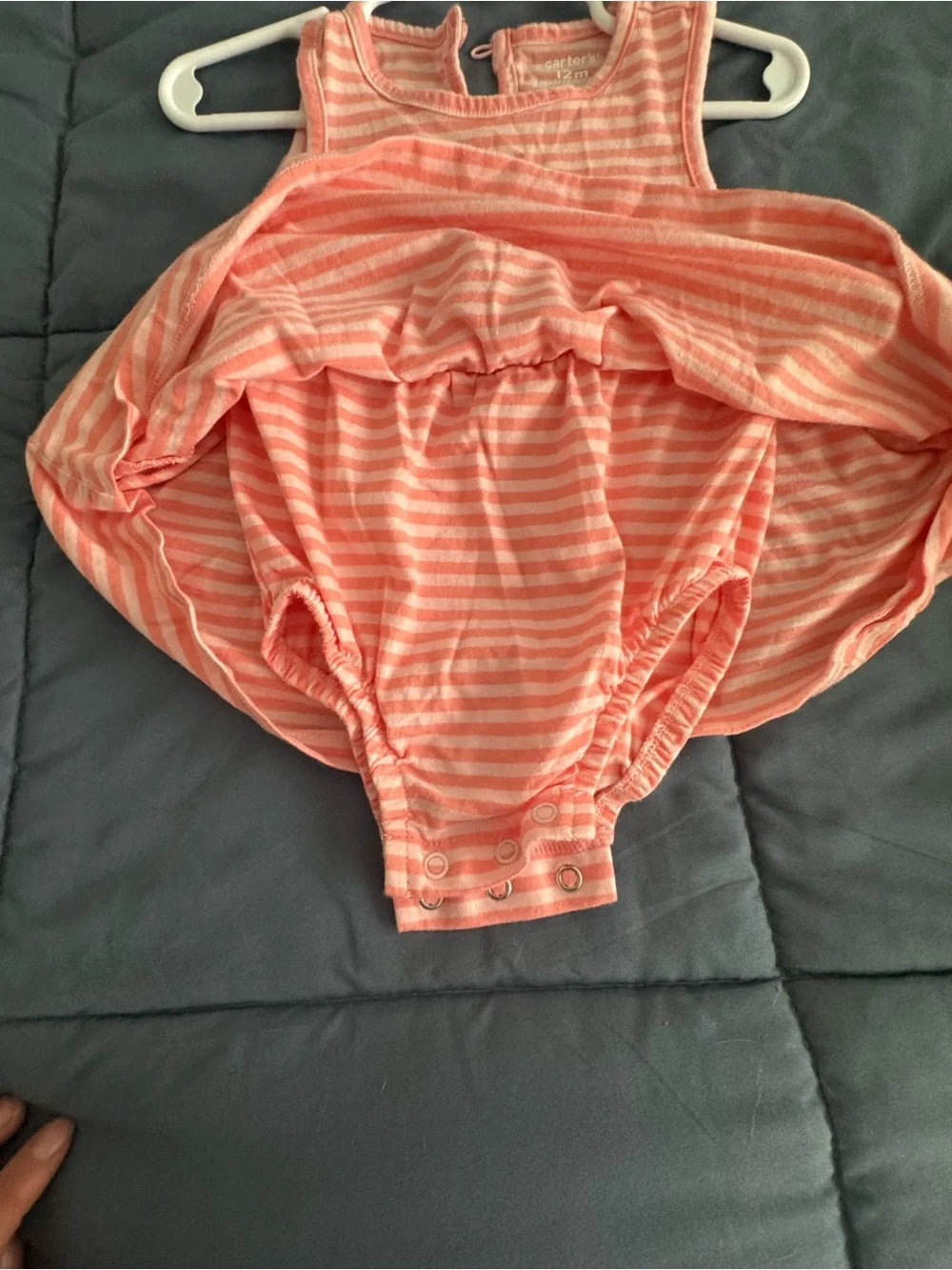 Carters sleeveless striped